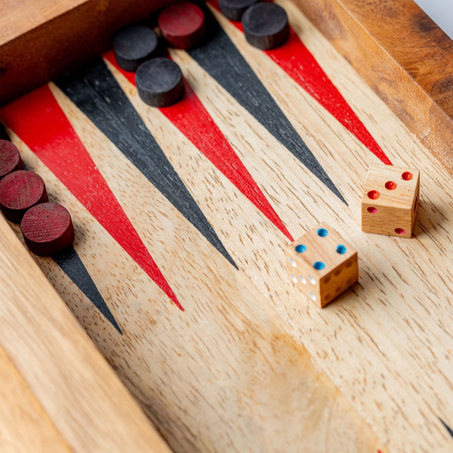 Backgammon Mangowood Game Set