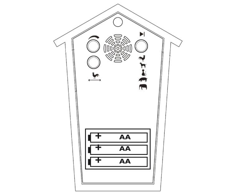 KOOKOO Animal House (White or Blue)