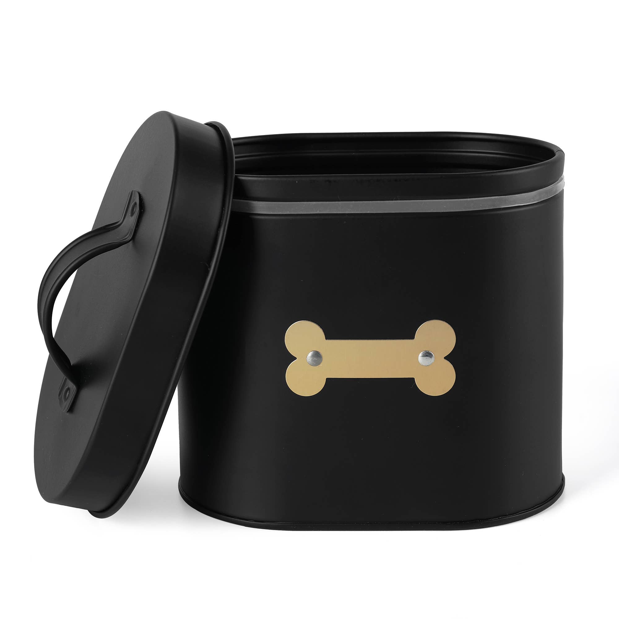 Oval Pet Treat Canister