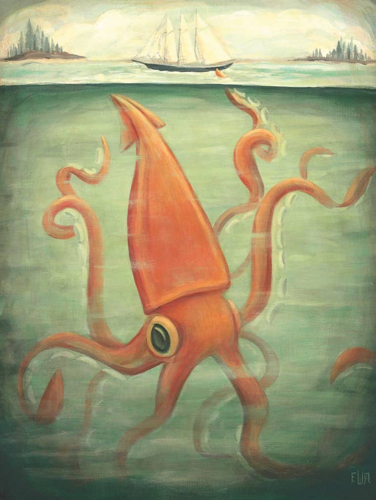 Kraken Underneath - 500 Piece Jigsaw Puzzle