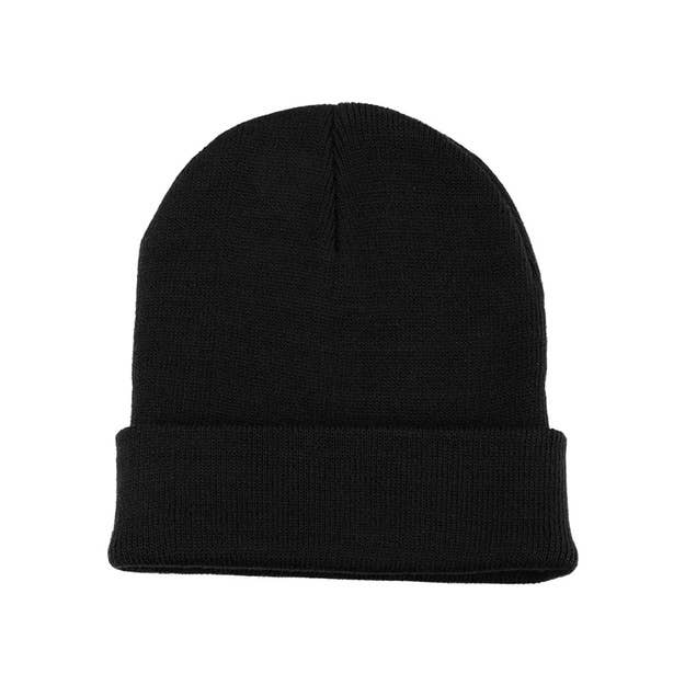 Peace Patch Beanie in Black