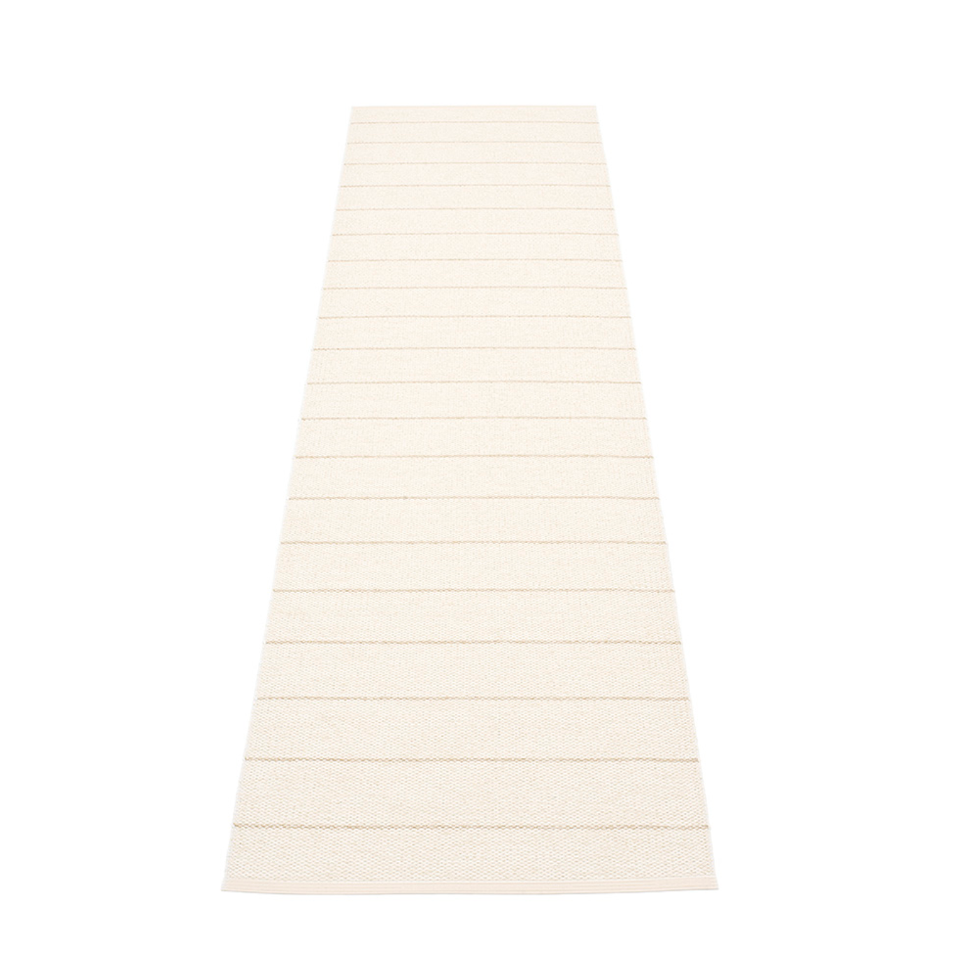 Sag Harbor Plastic Floor Mats Vanilla/Beige Metallic