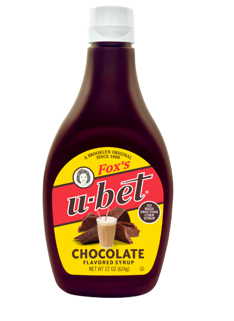 Fox's U-Bet Chocolate Syrup, 22 oz.