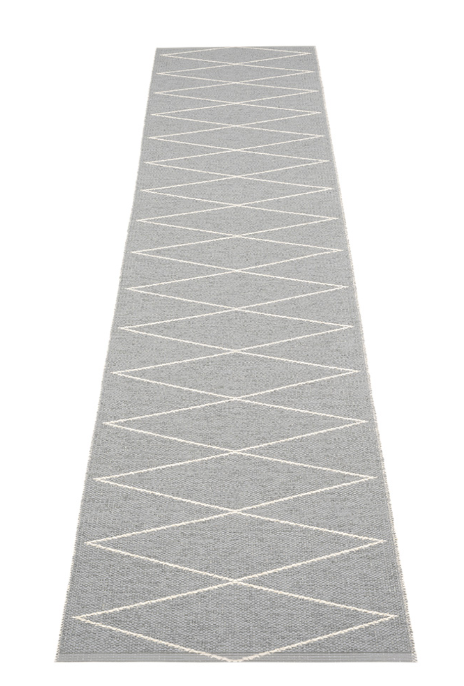 Navy Beach Plastic Floor Mats Grey/Vanilla
