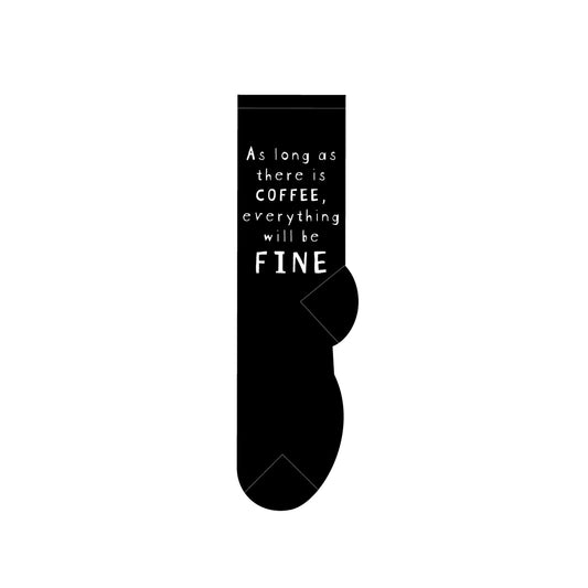 Socks | As Long as There Is Coffee, Everything Will Be Fine