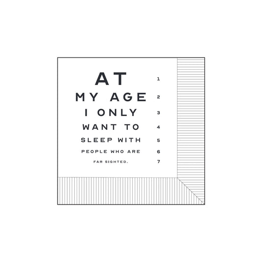 Modern General® Cocktail Napkin, At My Age