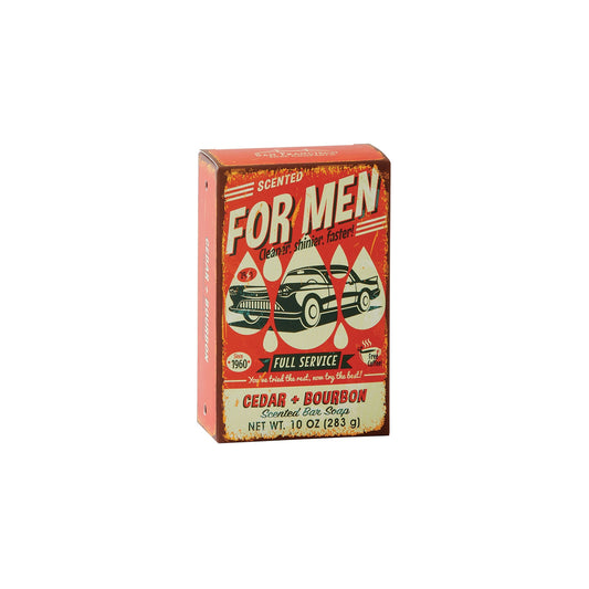 Cedar Bourbon For Men Bar Soap