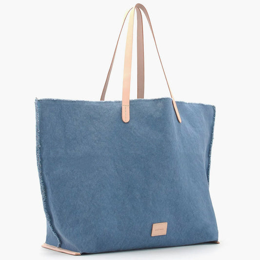 Hana Canvas Boat Bag in Horizon