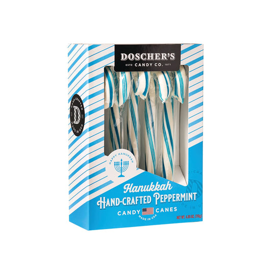 Hanukkah Candy Canes, 5pc Box