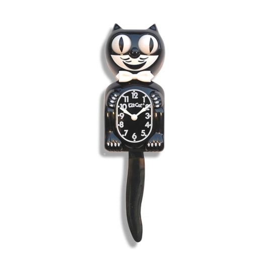 Classic Black Kit-Cat Clock