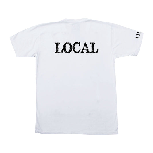 Modern General® Artwear Local 11963 T-Shirt in White with Black