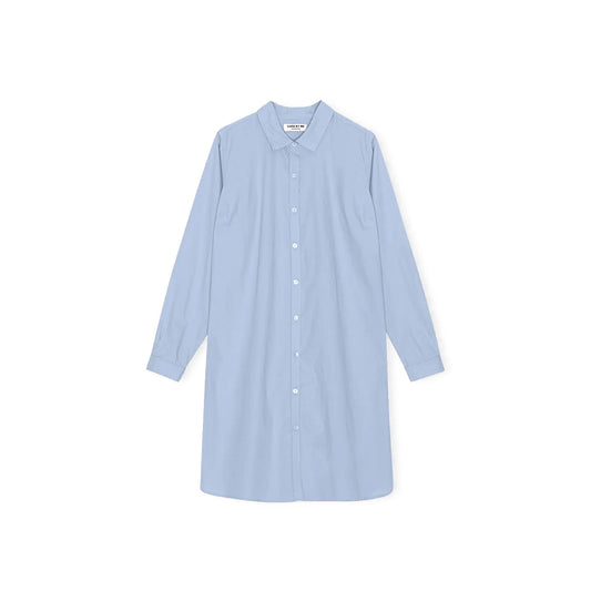 Laura Long Shirt in Summer Blue