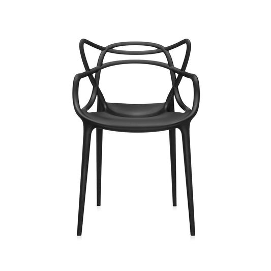 Kartell Masters Chair in Black, Set of 2