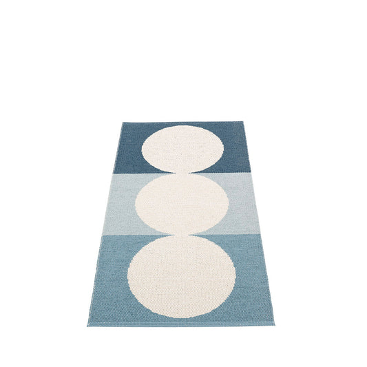 Ocean Road Beach Plastic Floor Mats in Sky/Background Vanilla (Multiple Sizes)