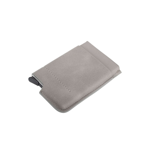 Card Blocker RFID Auto Wallet in Grey