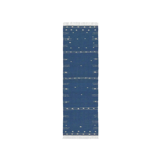 Revelry Calli Indoor/Outdoor Rug in Indigo Blue and White (Multiple Sizes)