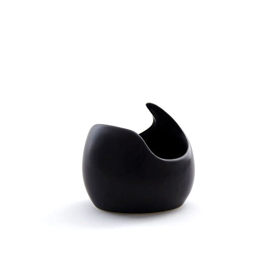 Ceramic Sound Pod Phone Speaker in Matte Black