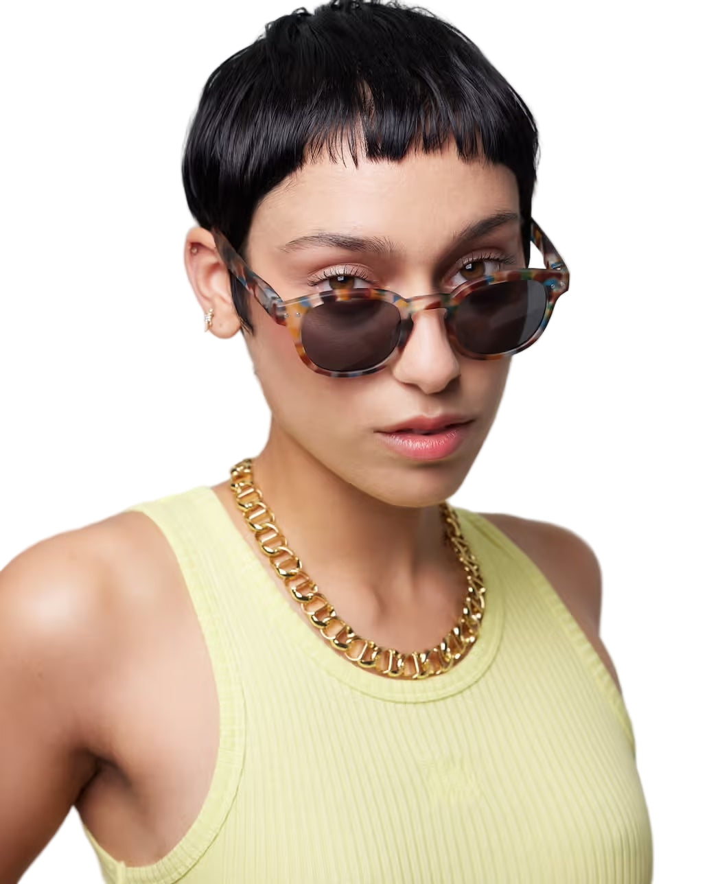 IZIPIZI, #C Blue Tortoise Sunglasses/Readers