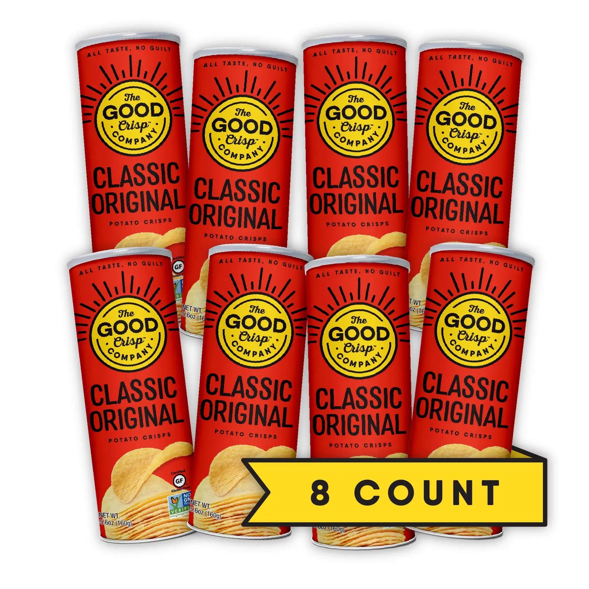The Good Crisp Company Classic Original Chips (Case of 8)