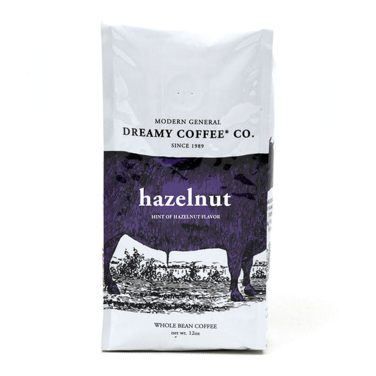 Hazelnut Organic Coffee Beans | Modern General Dreamy Coffee® Co.