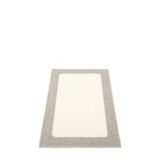 Amagansett Plastic Floor Mats Warm Grey/Vanilla (Multiple Sizes)