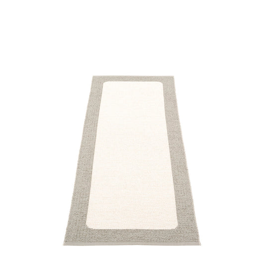 Amagansett Plastic Floor Mats Warm Grey/Vanilla (Multiple Sizes)