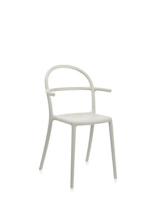 C Chair in Grey, Set of 2