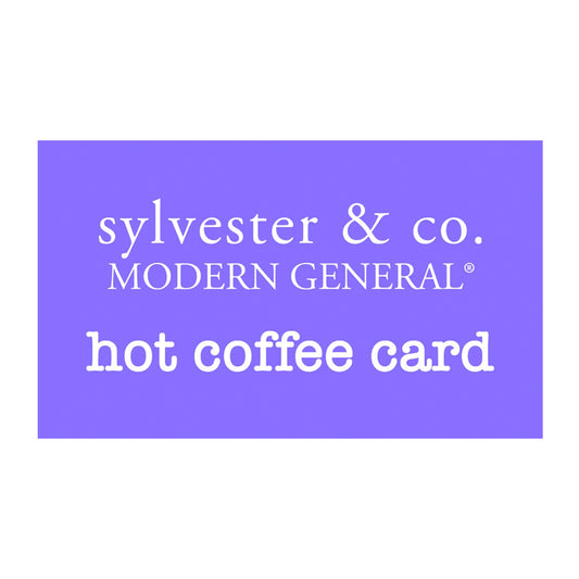 Hot Coffee Pre-Paid Punch Card