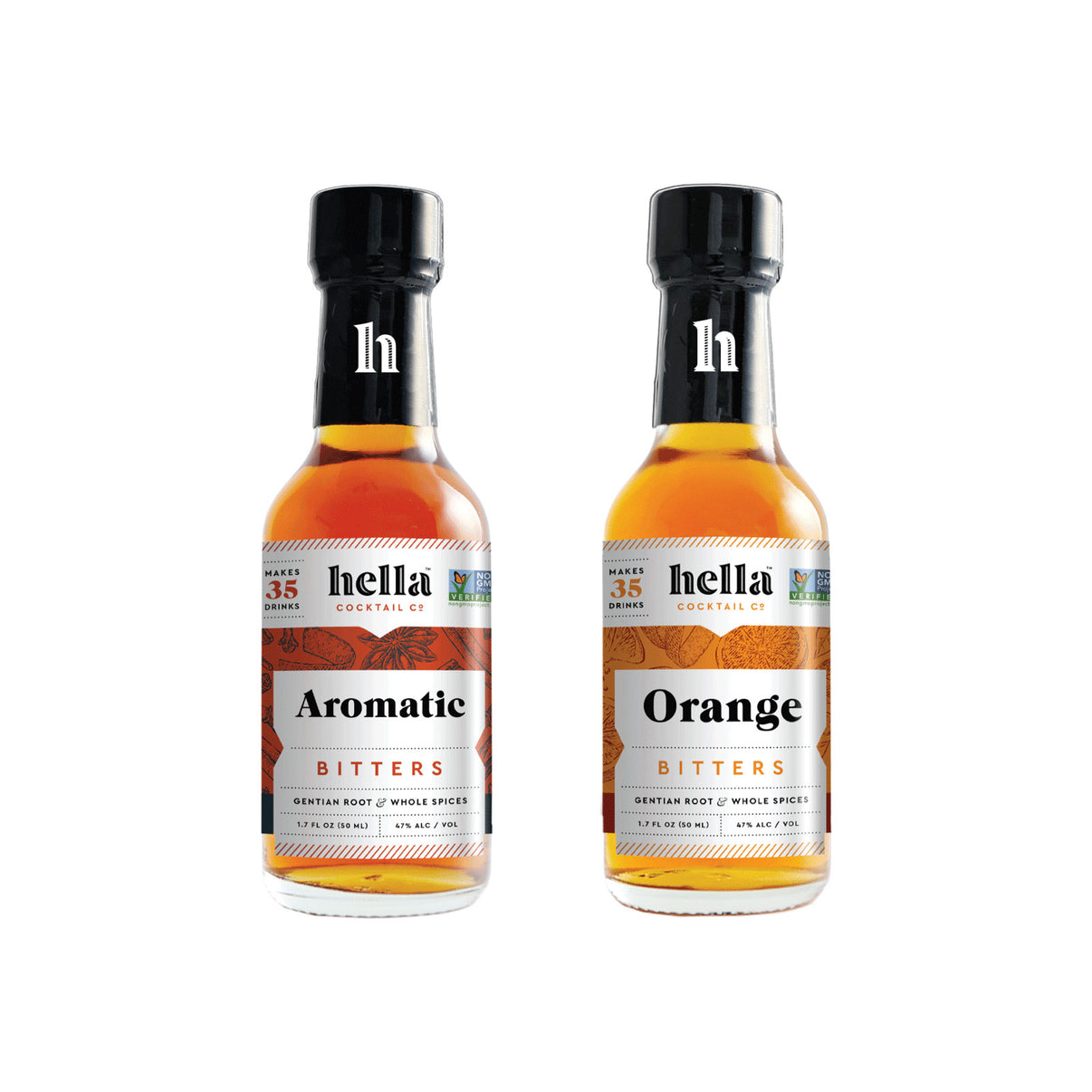 Cocktail Bitters Bar Set, 2 Flavors Modern General® Sylvester & Co