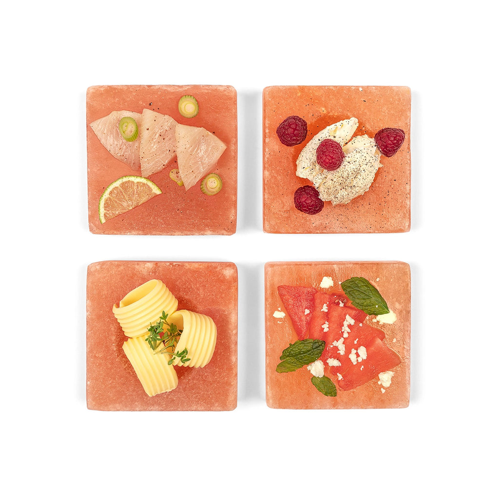 rivsalt Freeze & Serve Pink Himalayan Salt Plates