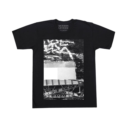 Modern General® Artwear Brick T-Shirt in Black