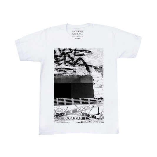 Modern General® Artwear Brick T-Shirt in White