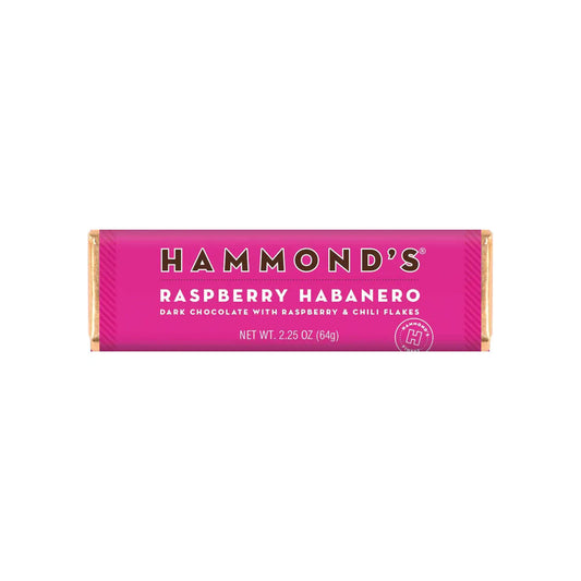 Raspberry Habanero Dark Chocolate Bar