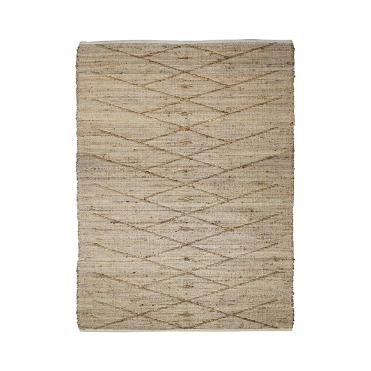 Hemp Malika Rug in Natural (Multiple Sizes)