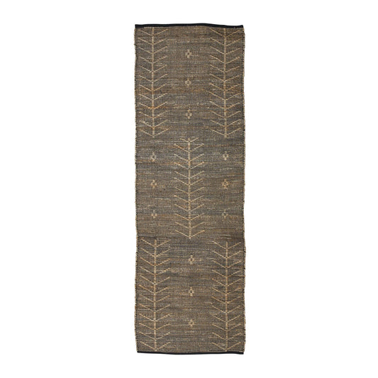 Hemp Malika Rug in Black (Multiple Sizes)