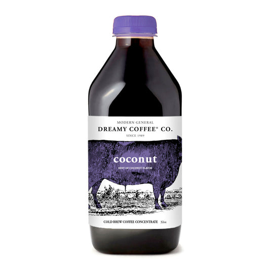 Coconut Cold Brew Coffee Concentrate | Modern General Dreamy Coffee® Co.