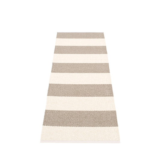 Bridgehampton Plastic Floor Mats Mud/Vanilla (Multiple Sizes)