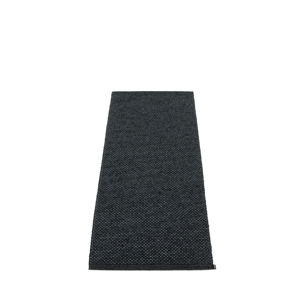 East Hampton Plastic Floor Mats Black/Metallic